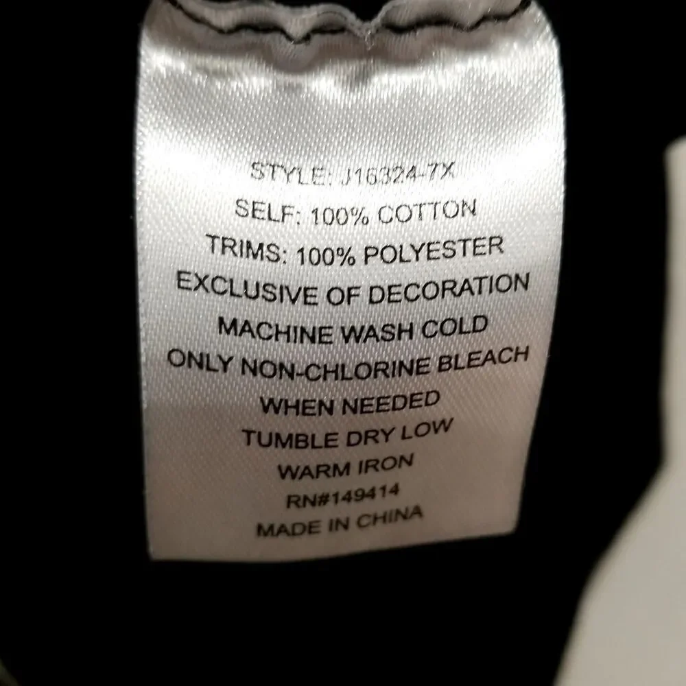 Johnny Was Talithia Cotton Crew Neck - Size 2X - Picture 7 of 7